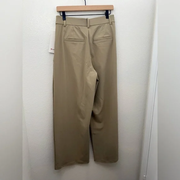 Lululemon Day-drift High Rise Wide Leg Trouser M (Short) Shear Oak (Sold Out) - Picture 6 of 12